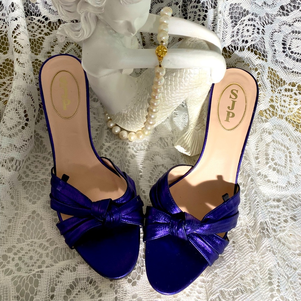Purple Vero Cuoio Mules like new
